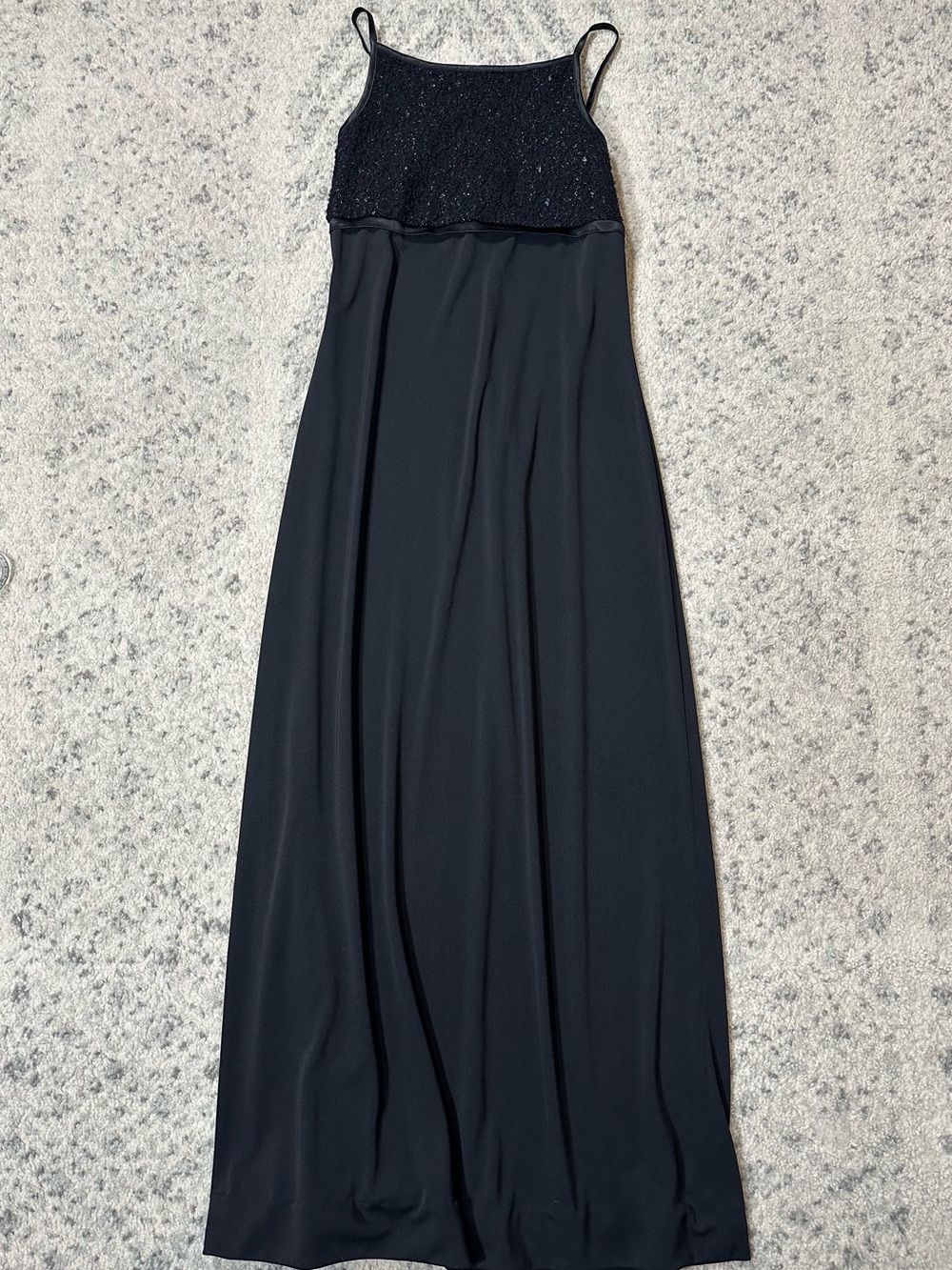 90’s vintage Byer Too! Spaghetti-Strap Maxi Grunge formal Prom/Evening Dress